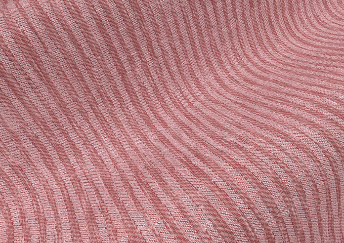 Quay Stripes, Dusky Pink - Twist&Fit Roman Blind - Image 4